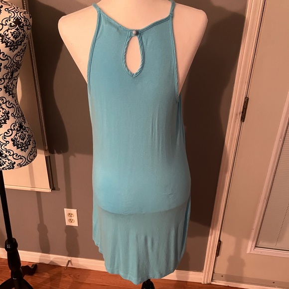 VENUS Turquoise Blue Dress Size Medium - Picture 8 of 9